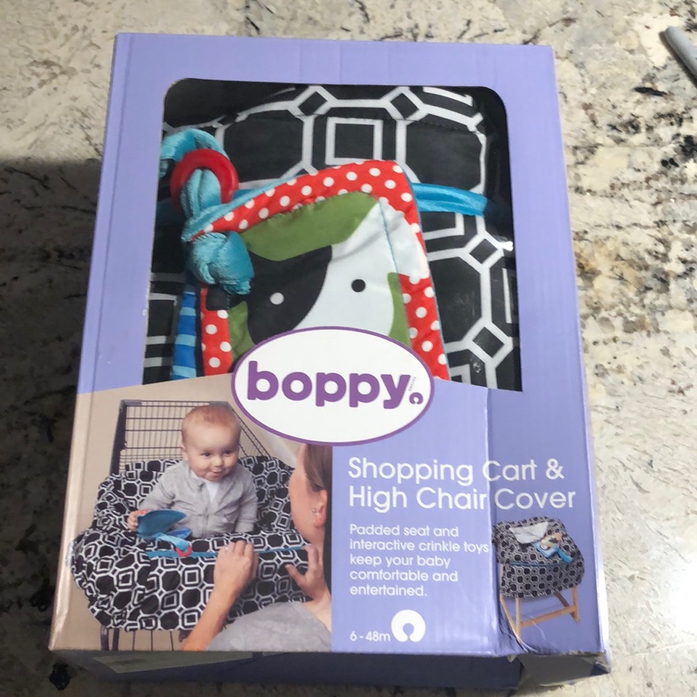 Boppy Shopping Cart and High Chair Cover